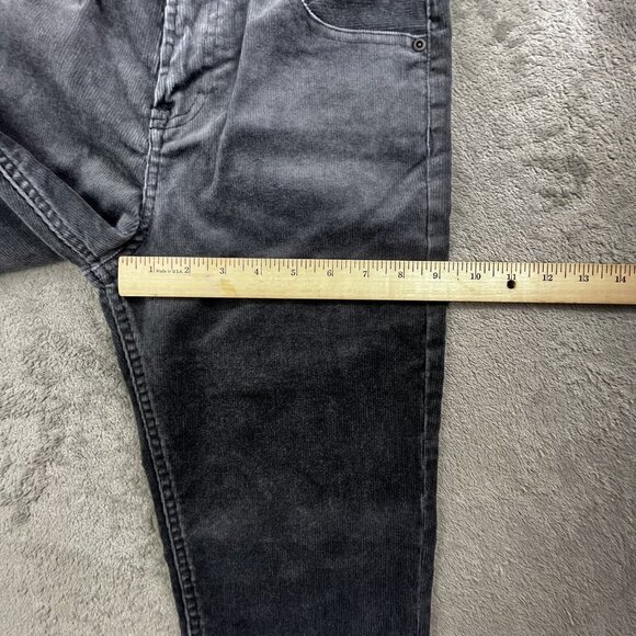 Quiksilver Boys Sz 26X26 Gray Kracker Corduroy Pants Straight Tapered NWT Skater - Picture 10 of 16